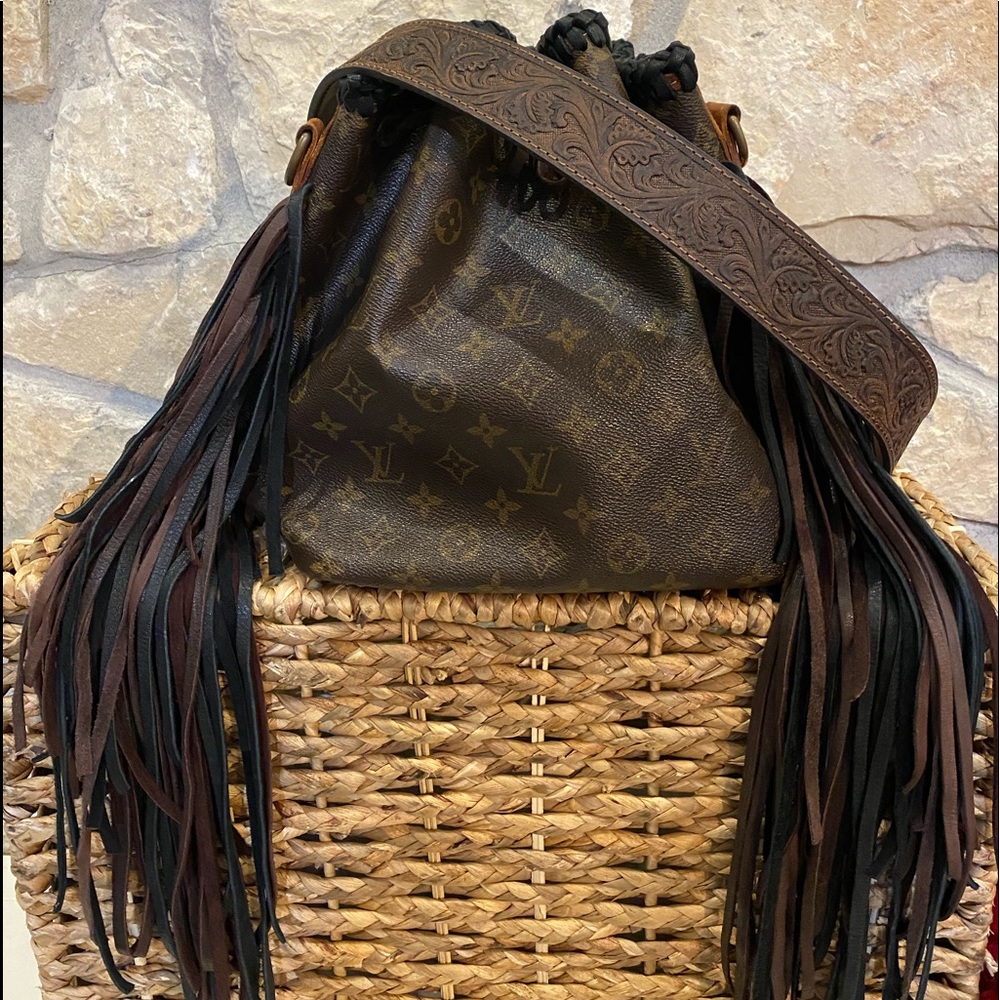 Fringed Louis Vuitton Noe